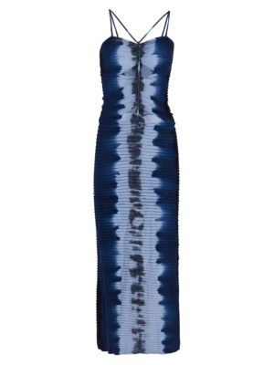 Suberi Tie Dye Cut Out Maxi Dress | Saks Fifth Avenue OFF 5TH