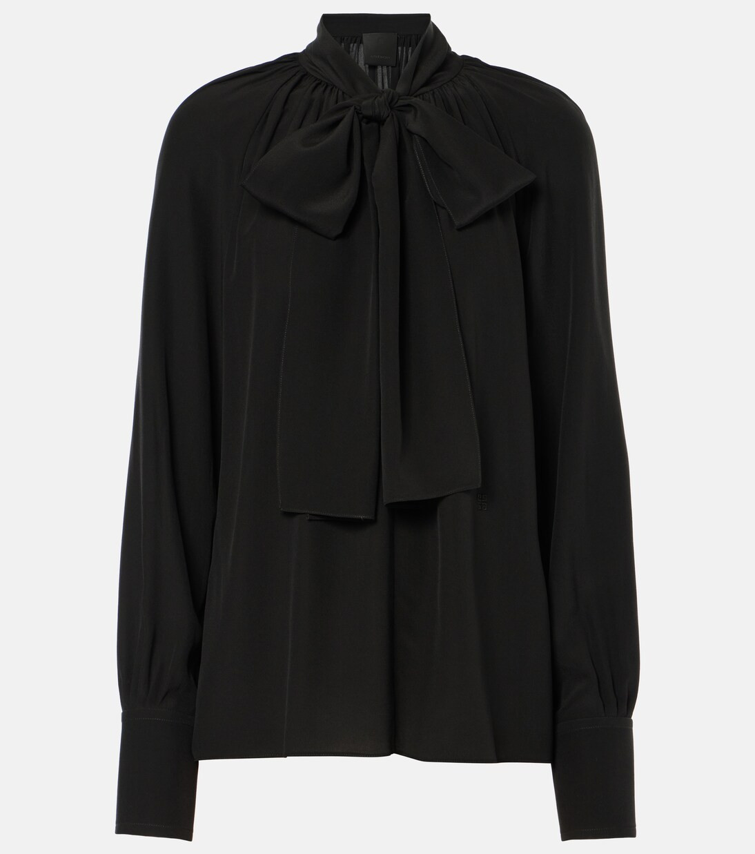 Bow-detail silk blouse | Mytheresa (UK)