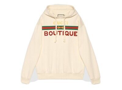 Brand New Gucci Horsebit Boutique Print Oversized Sweatshirt Size L Retail $1350  | eBay | eBay US