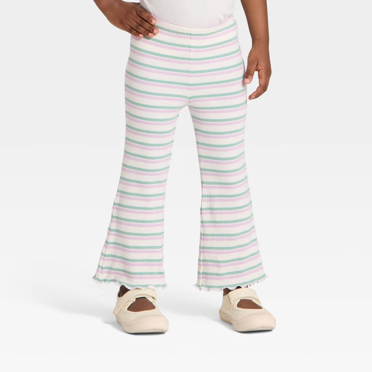 Toddler Girls' Ribbed Flare Leggings - Cat & Jack™ | Target