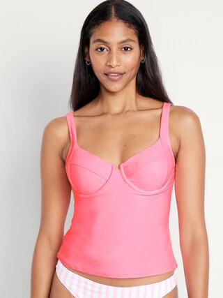 Underwire Tankini Swim Top | Old Navy (US)