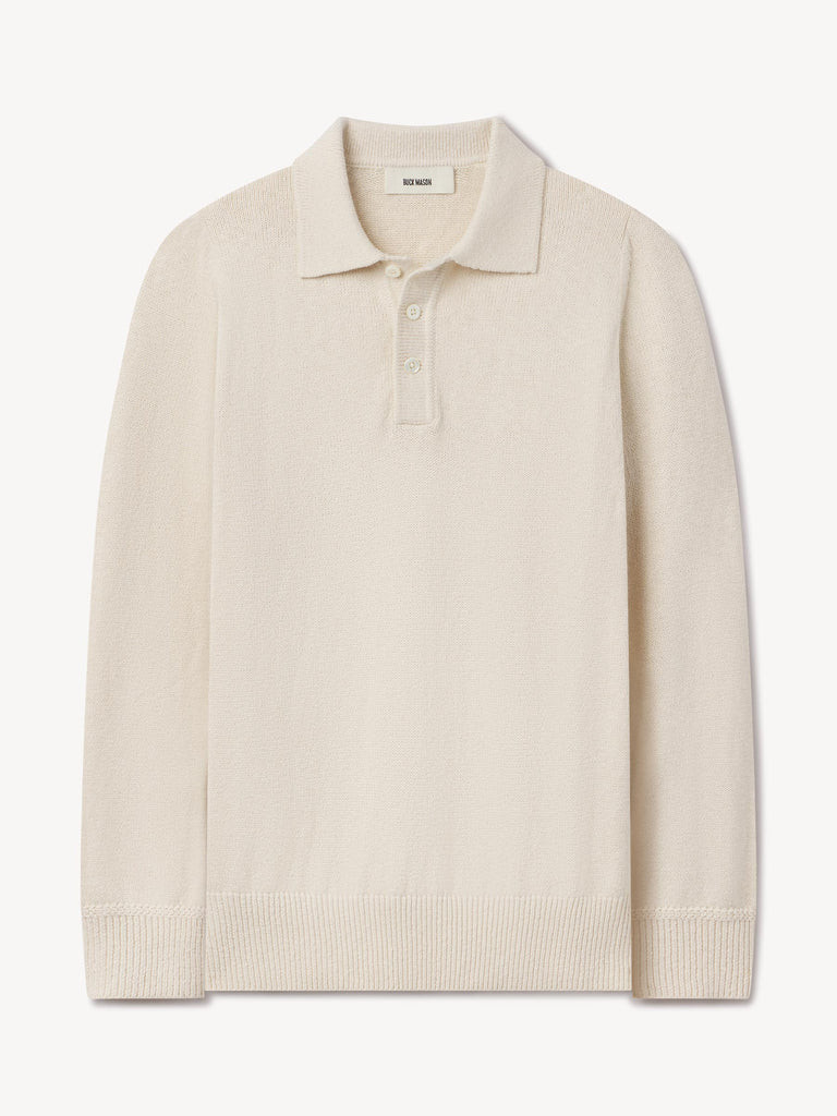 Seafarer Cotton Rugby Polo | Buck Mason