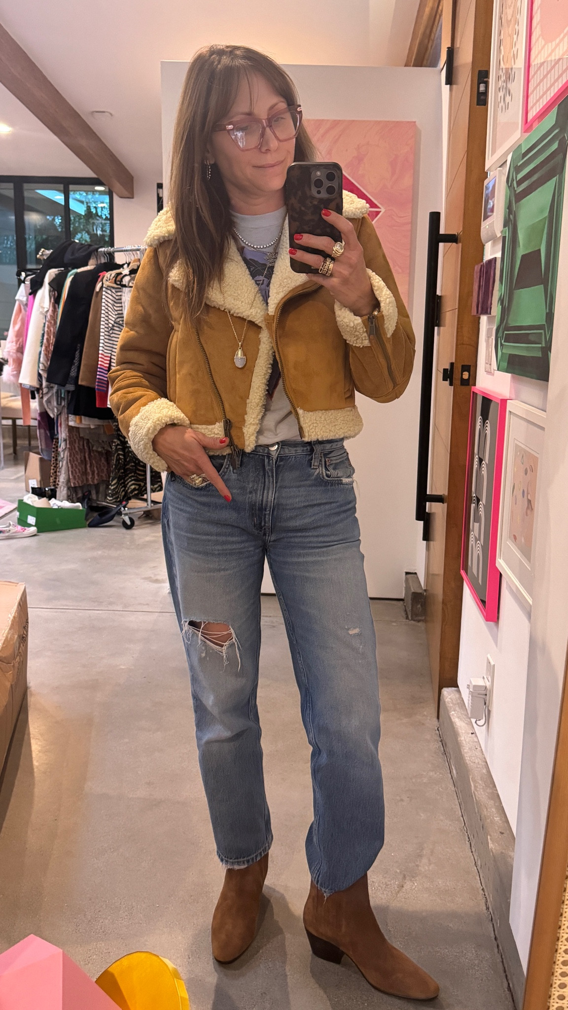 What warm and cozy toffee dreams are made of.  

#LTKSeasonal #LTKShoeCrush #LTKWorkwear