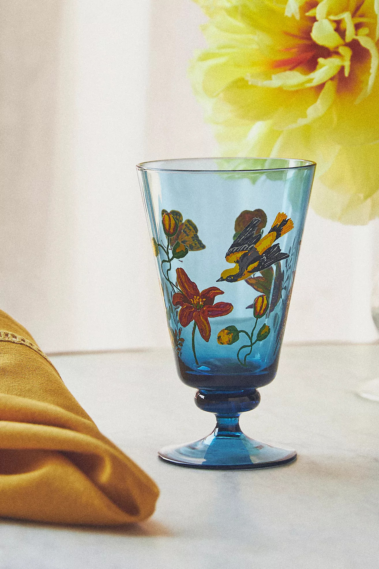 Nathalie Lete Marais Glass Goblet | Anthropologie (US)