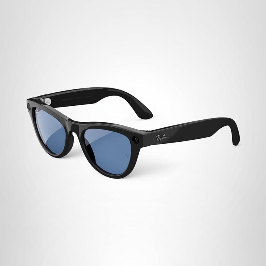 Ray-Ban Meta (Gen 1) Skyler, Shiny Black | Smart AI Glasses for Men, Women — 12 MP Camera, Open... | Amazon (US)
