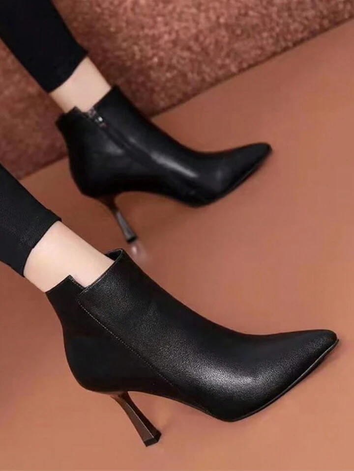 Perfect With Black Dress,Women's Elegant High Heel Shoes With Bowknot Decoration Pink High Heels ... | SHEIN