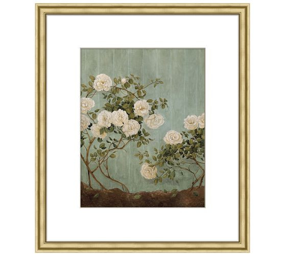 Summer Roses Framed Print by Carleigh Courey | Pottery Barn (US)