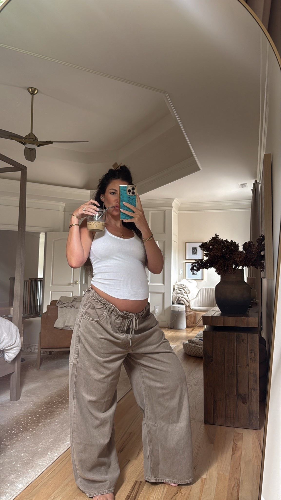 Pants in L 

#shopbop #collab #pregnancyoutfit