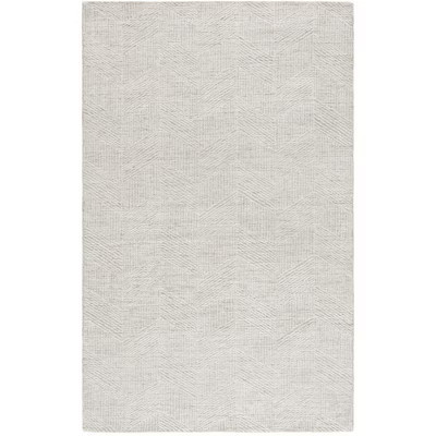 Abstract ABT459 Hand Tufted Indoor Accent Rug - Sage Green/Ivory - 4'x6' - Safavieh | Target