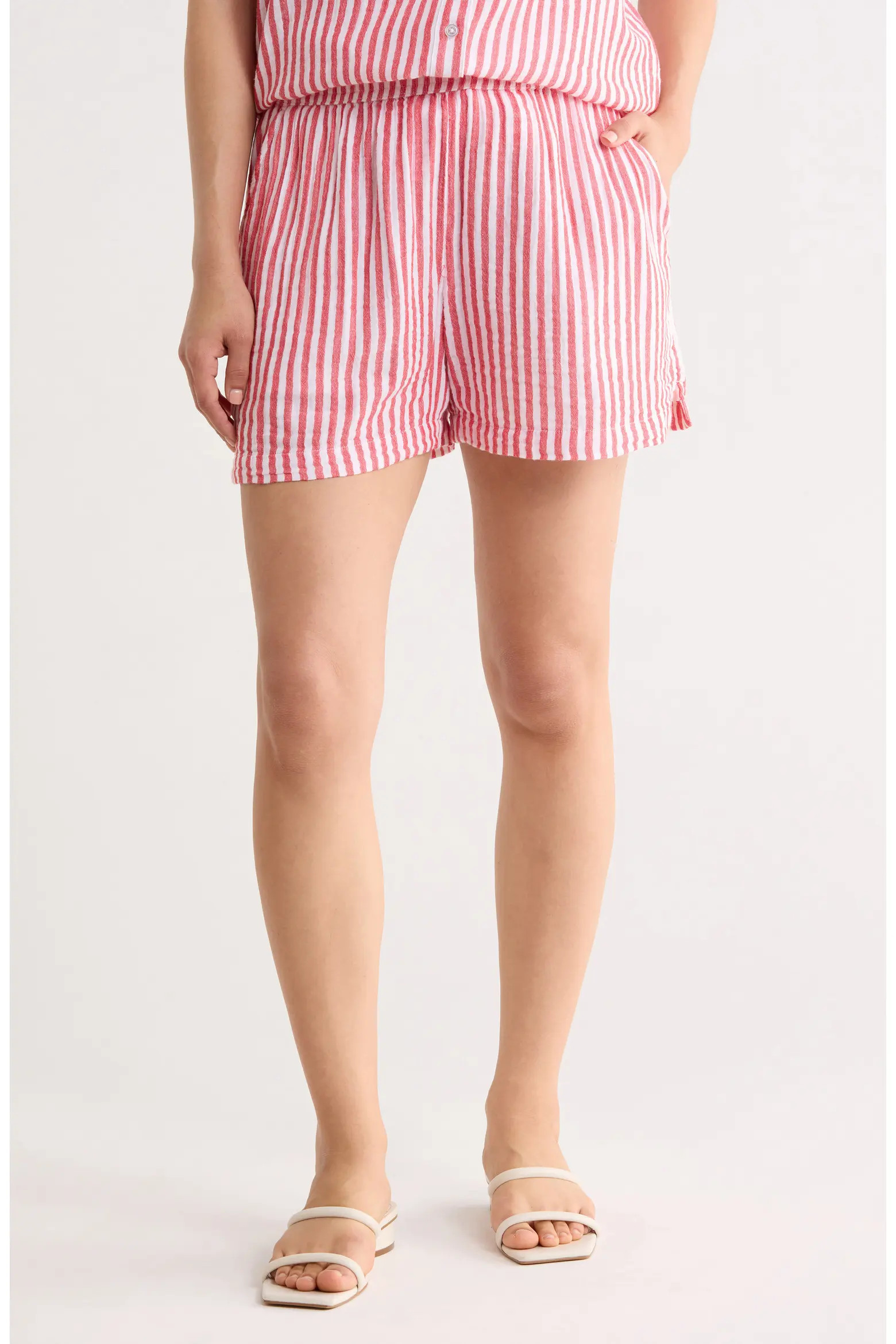 Cotton Gauze Shorts (Women) | Nordstromrack | Nordstrom Rack
