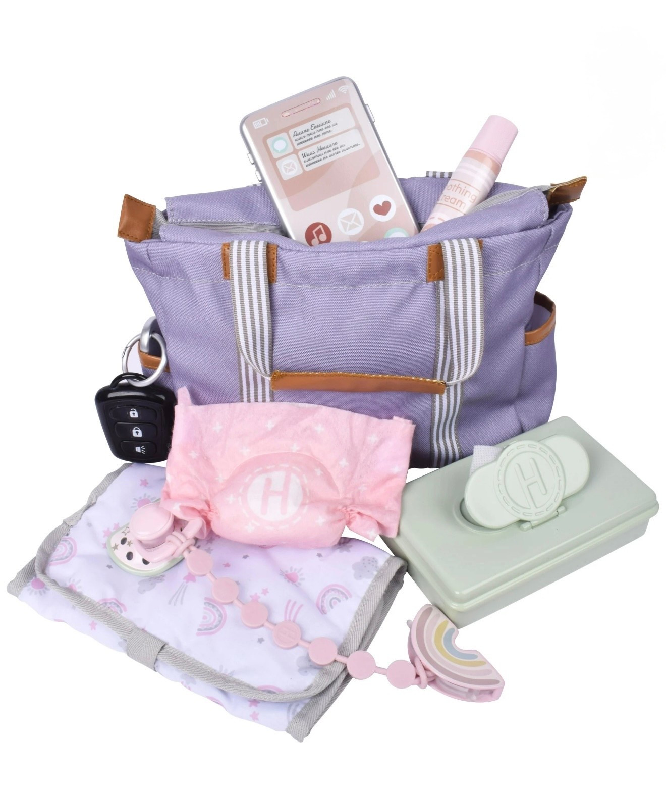 Hopscotch Lane My Baby Doll's Unisex Diaper Bag-9 Play Pieces, Baby Doll Accessory, Children Ages 2+

#LTKGiftGuide #LTKKids #LTKBaby