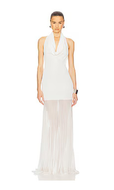 Helsa Jazzlyn Maxi Knit Dress in Ivory from Revolve.com | Revolve Clothing (Global)
