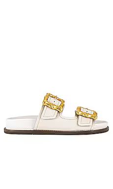 Schutz Enola Sporty Sandal in Pearl from Revolve.com | Revolve Clothing (Global)