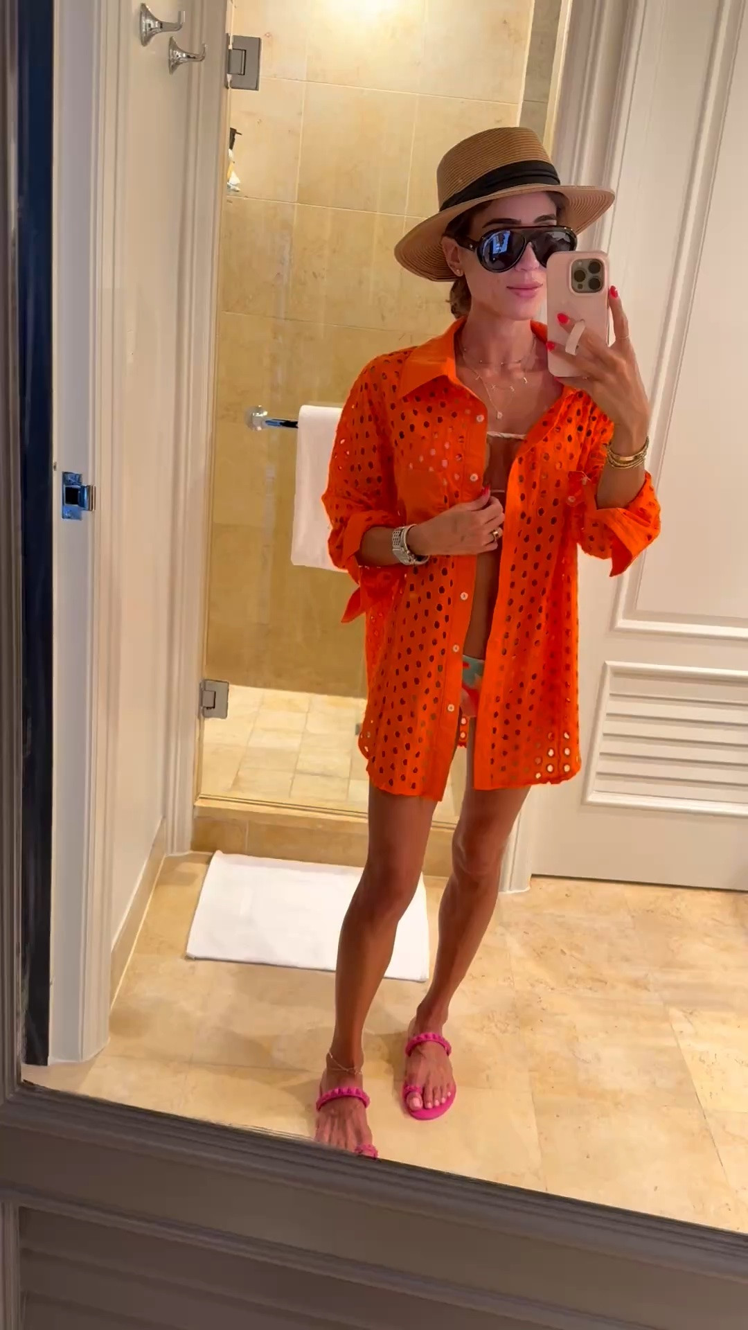 Must buy orange swim coverup everyone will compliment you on! Wearing smallest size

#LTKPetite #LTKSwim #LTKTravel