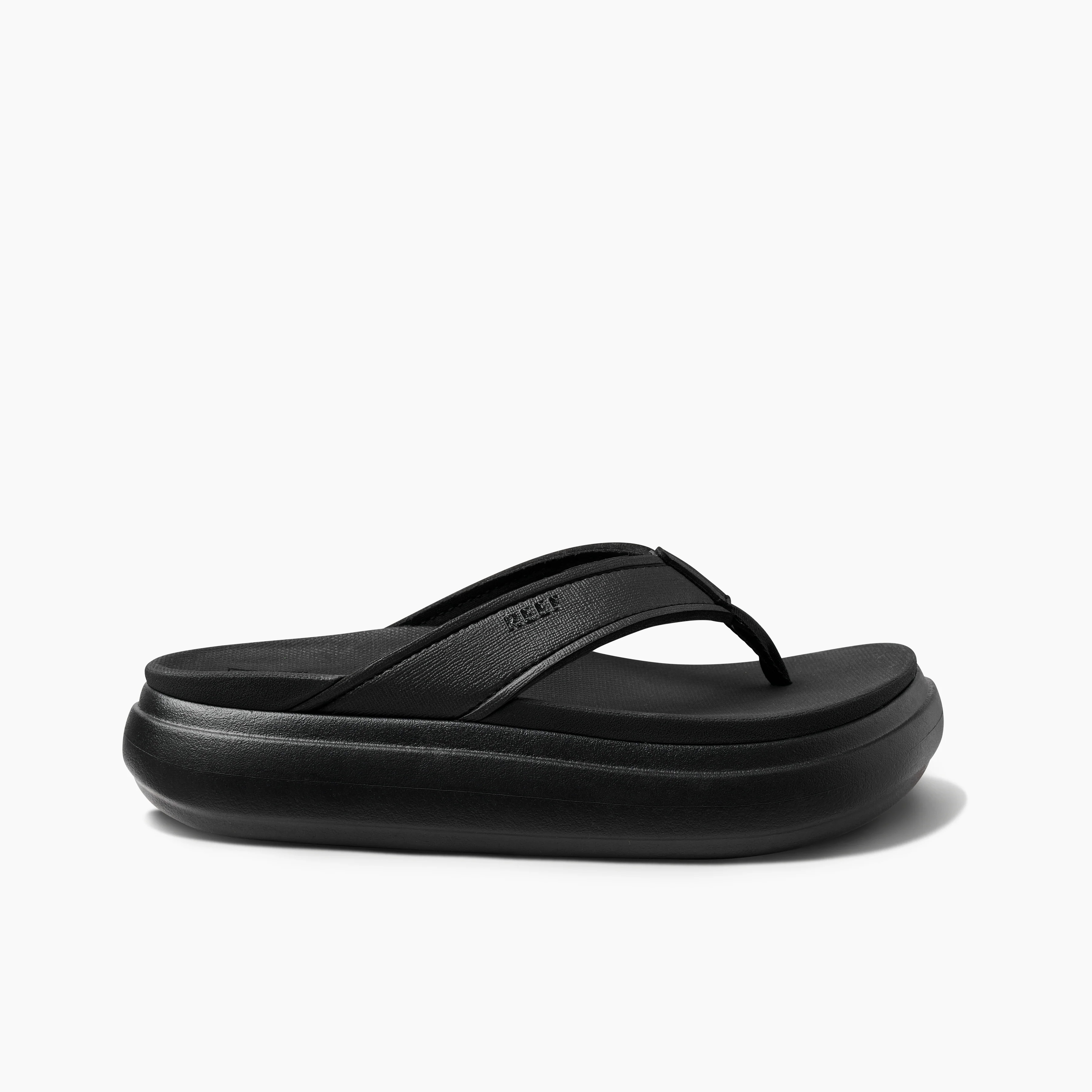 Women's Cushion Bondi Sandal in Black/Black | REEF® | Reef