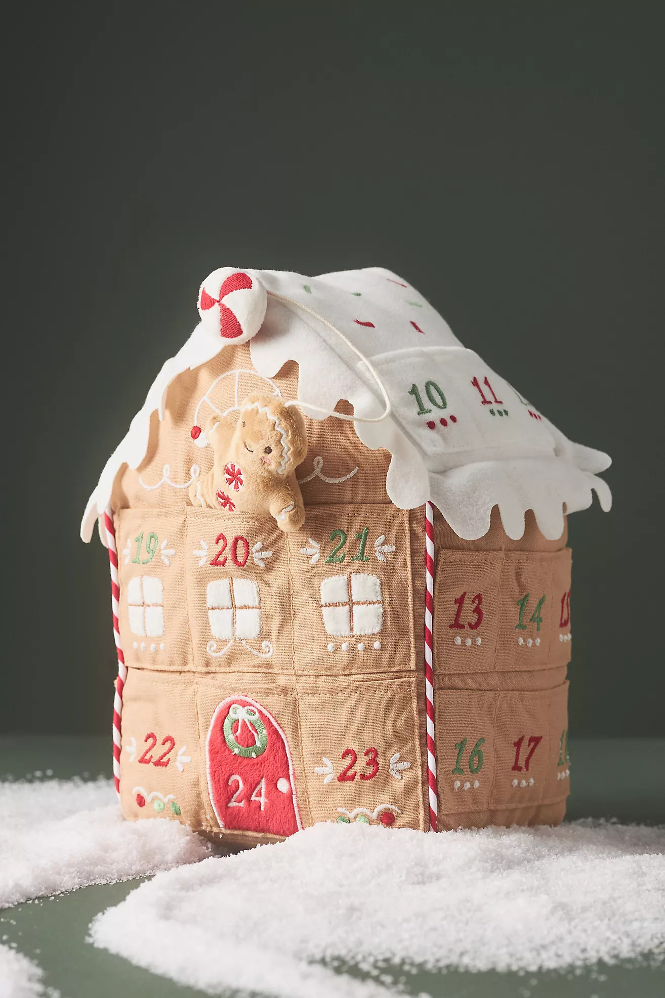 Mon Ami Gingerbread Christmas Advent Kids Plush Toy | Anthropologie (US)