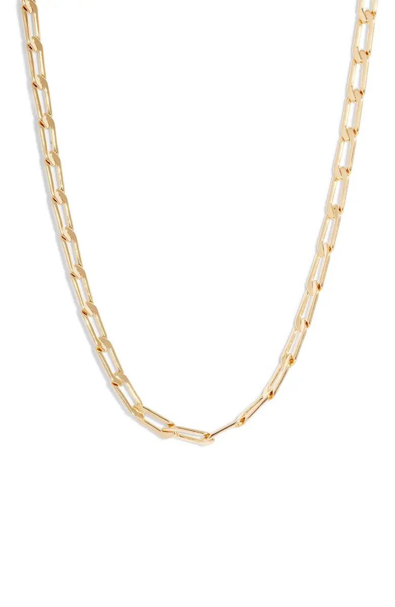 Jenny Bird Willa Flat Cable Chain Choker | Nordstrom | Nordstrom Canada