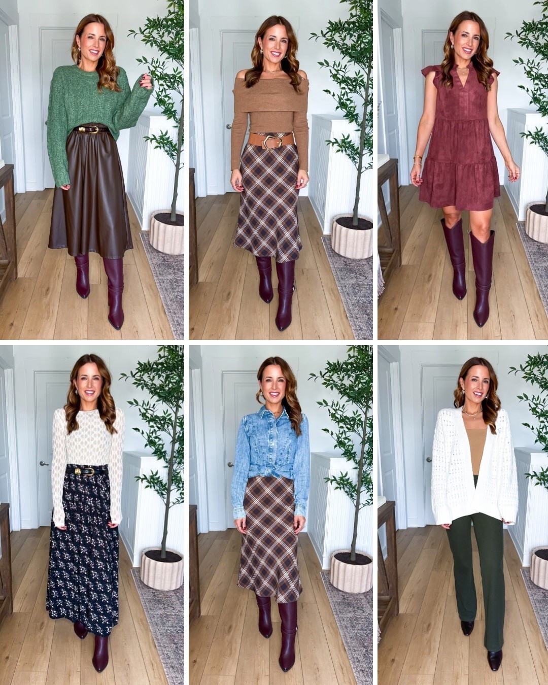 Target fall outfits. Target thanksgiving outfits. Friendsgiving outfits. Fall style. Plaid skirt. Suede dresses. Floral skirts. Christmas outfits. Wearing smallest size in each.  Faux leather skirt runs big IMO so size down. Knee high boots are TTS. 


#LTKParties #LTKHoliday #LTKSeasonal