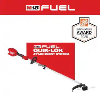 M18 FUEL 18V 16 in. Brushless Cordless Battery Powered String Trimmer with QUIK-LOK Attachment Ca... | The Home Depot