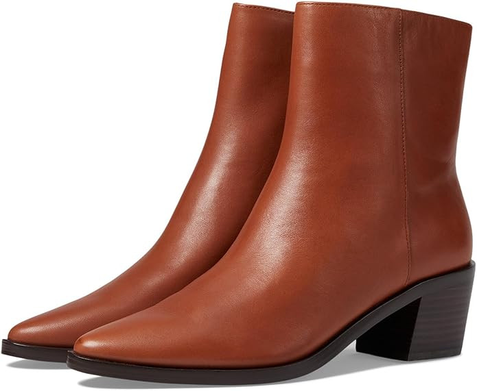 Madewell The Everten Ankle Boots for Women in Leather - Soft Lining - Padded Leather Footbed - St... | Amazon (US)