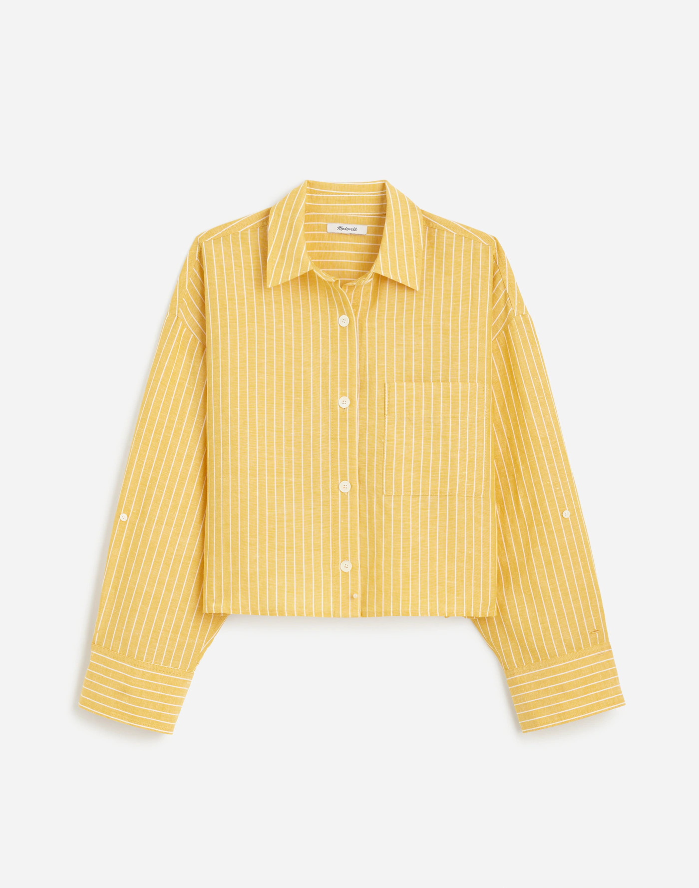 Straight-Hem Shirt | Madewell | Madewell