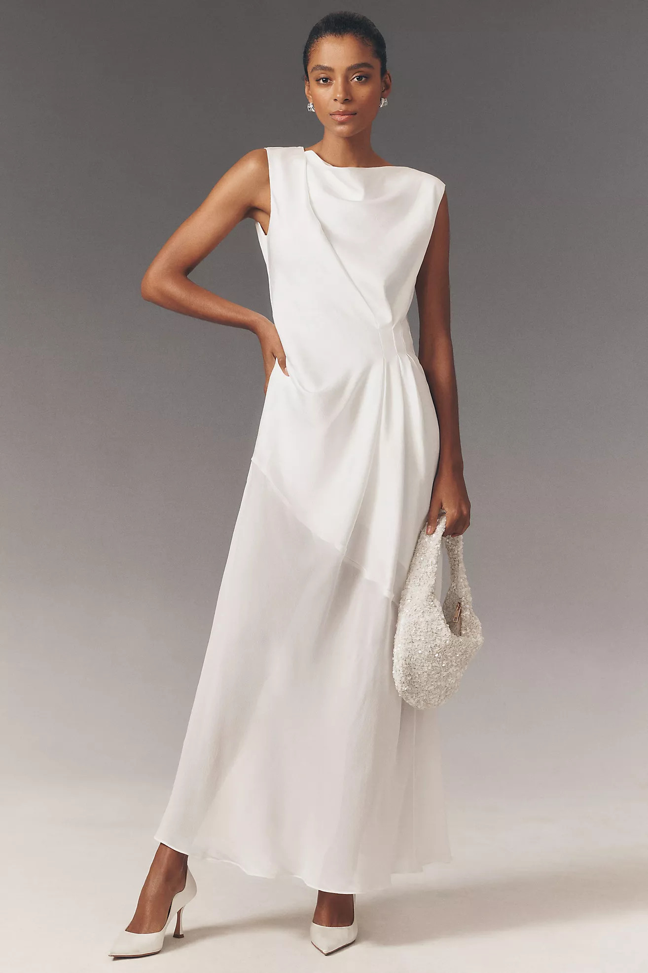 Significant Other Farrah Asymmetric Maxi Dress | Anthropologie (US)