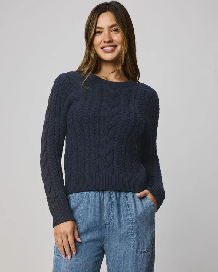 Annabella Cable Knit Sweater | Splendid | Splendid
