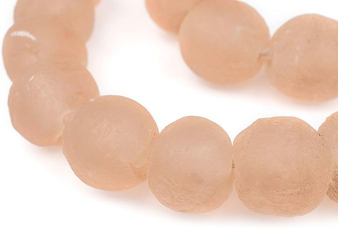 Jumbo Recycled Glass Beads, 21–25mm – African Sea Glass for Wall Hangings, Coffee Table Decor... | Amazon (US)