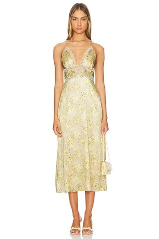 CAMI NYC Roya Dress in Yellow Primavera from Revolve.com | Revolve Clothing (Global)