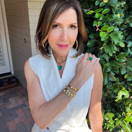 Sharing these gorgeous pieces from Dean Davidson. How beautiful is the Paraiba Tourmaline stone that elevates any look. 

Use my code Kelley15 for an additional 15% off. 

Dean Davidson jewelry, Dean Davidson statement ring, statement ring, statement necklace, find jewelry

#LTKStyleTip #LTKGiftGuide #LTKOver40