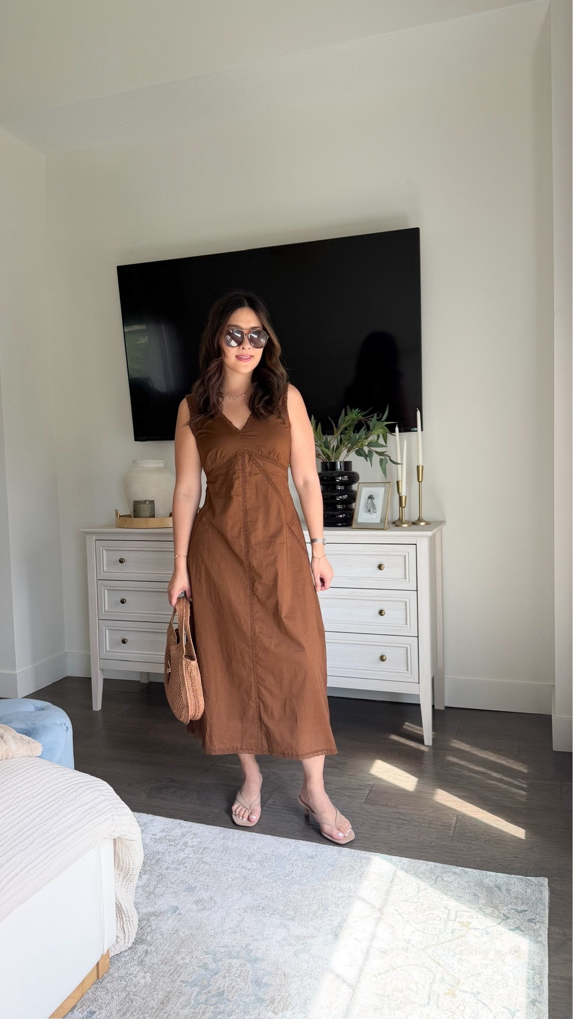 Target new arrival // fall transition // brown dress // maxi dress 

Size small

#LTKSeasonal #LTKPetite #LTKootd