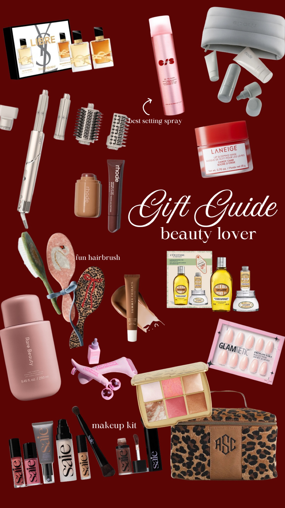 GIFT GUIDE💄 beauty lover

#LTKGiftGuide #LTKCyberWeek #LTKHoliday