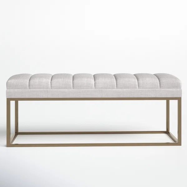 Lamotte Faux Leather/Fabric Bench | Wayfair Professional