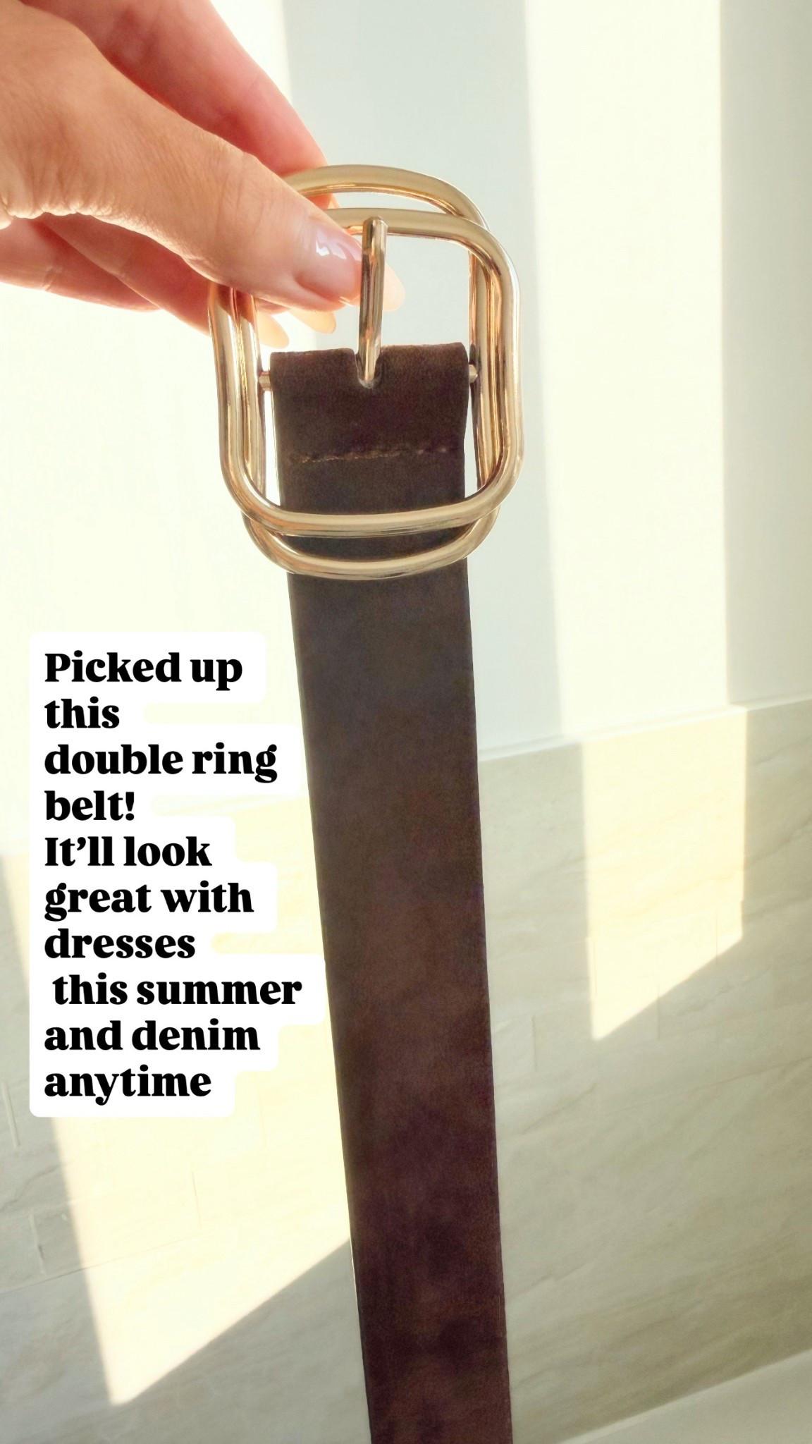 Suede brown belt

#LTKWorkwear #LTKootd #LTKspringtrends