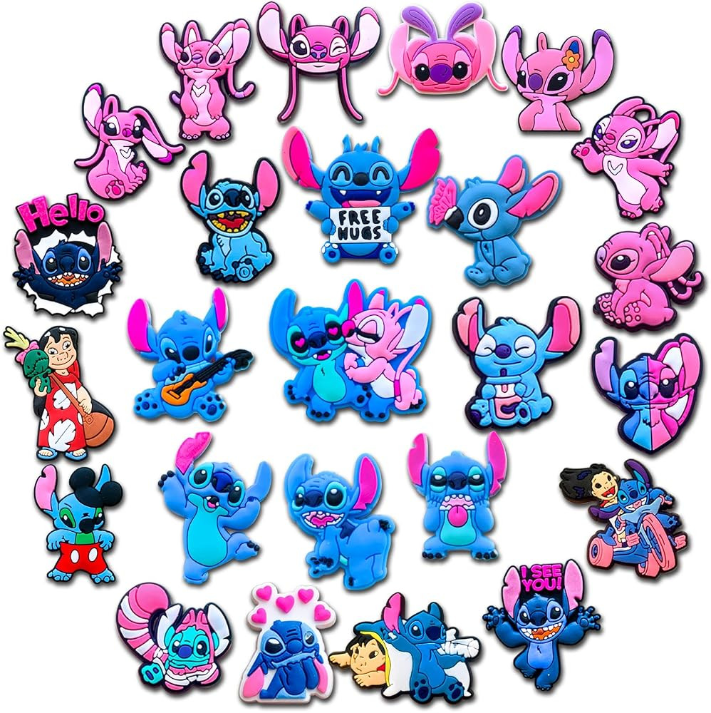 25 40Pcs Cartoon Charms for Clog Shoes Decoration, Cartoon Charms Accessories for Shoes | Amazon (US)