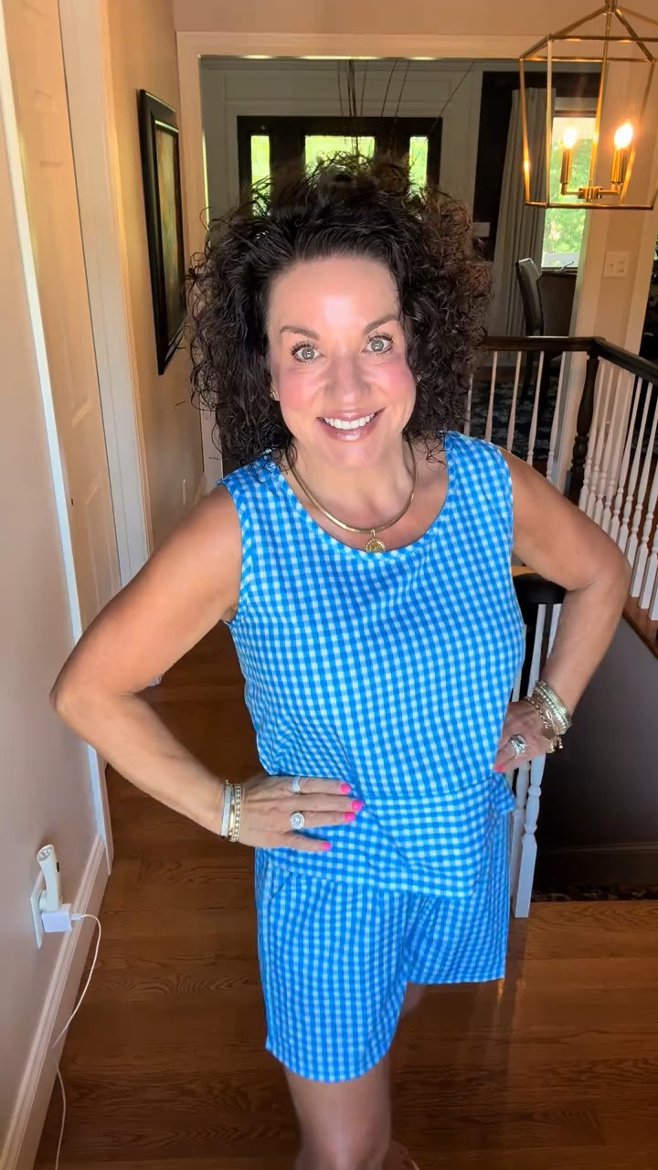 Proof that your outfit doesn’t have to be complicated to be fabulous 💙🤍✨

Today’s OOTD is this bold blue & white gingham two piece set from Walmart and I’m obsessed! 😍 It’s fun, comfy, flattering, and basically foolproof — throw it on and you instantly look put together.

I love an easy summer outfit that makes you feel confident without overthinking it. 💙

Tell me… are you a gingham girl? Yes or no? 👇

#summeroutfitideas #walmartfashion #affordablefashion #ootdinspiration #ugccreator

#LTKPetite #LTKootd
