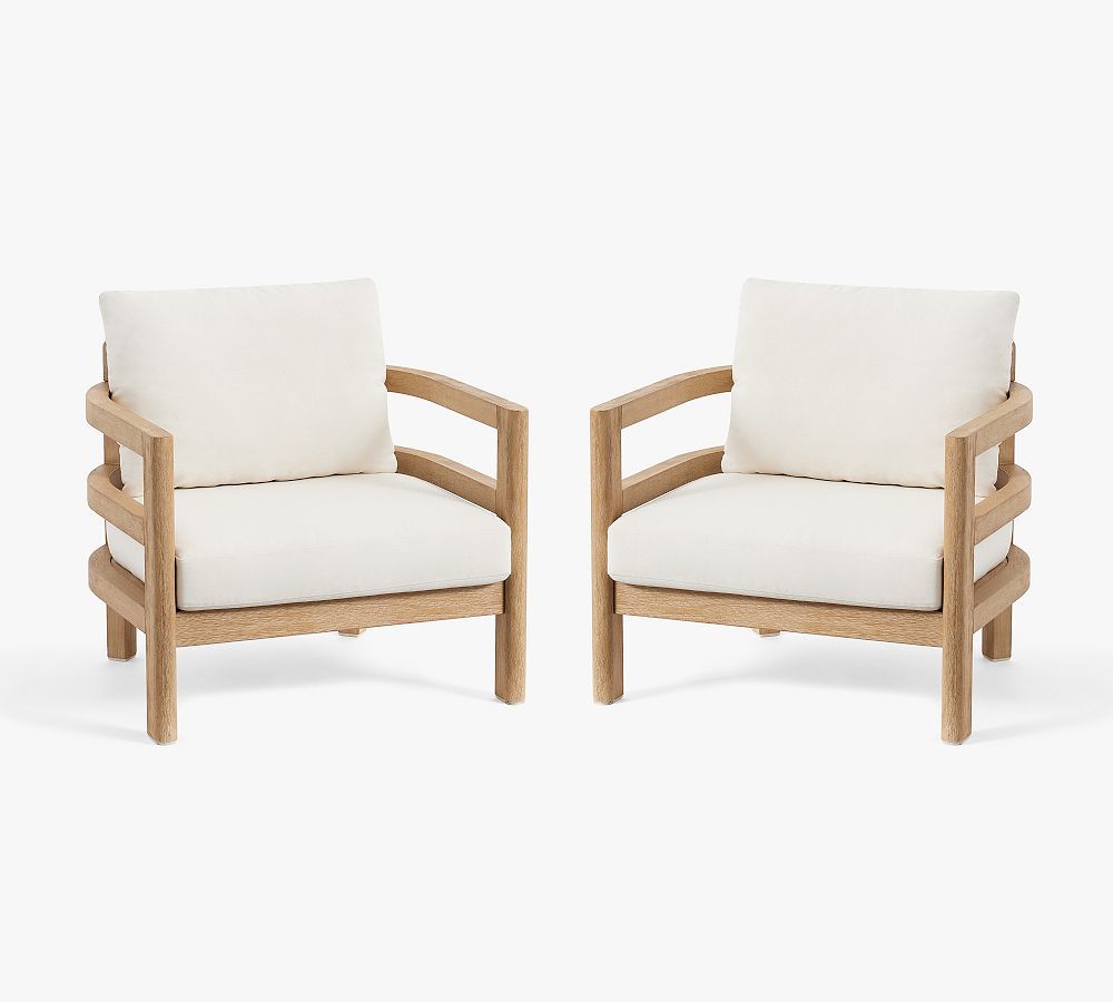 Woodside Outdoor Lounge Chair | Pottery Barn (US)
