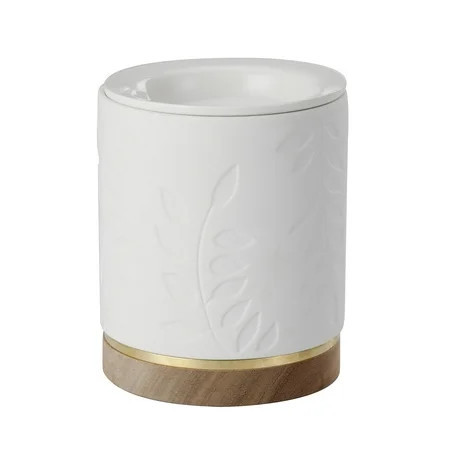 Better Homes & Gardens Wrm Bot Leaves Wax Warmer, White, Modern Style | Walmart (US)