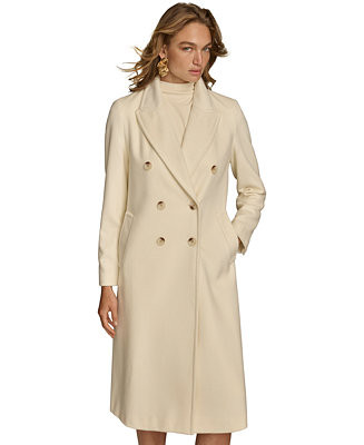 Women's Double-Breasted Reefer Coat | Macy's