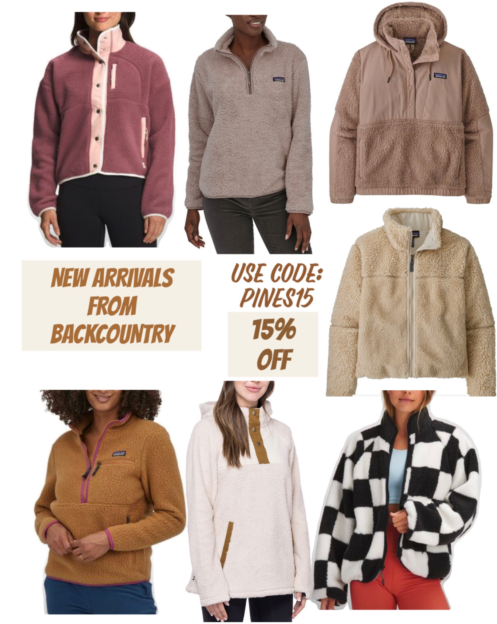 Use code PINES15 for 15% off  your first order from backcountry!

#LTKsalealert #LTKunder50 #LTKunder100