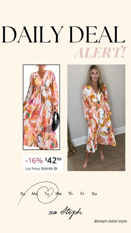 The dress I shared this weekend is on sale! I can’t wait to style this for church or wear it with sneakers for a casual spring outfit! 

#LTKSeasonal #LTKsalealert
