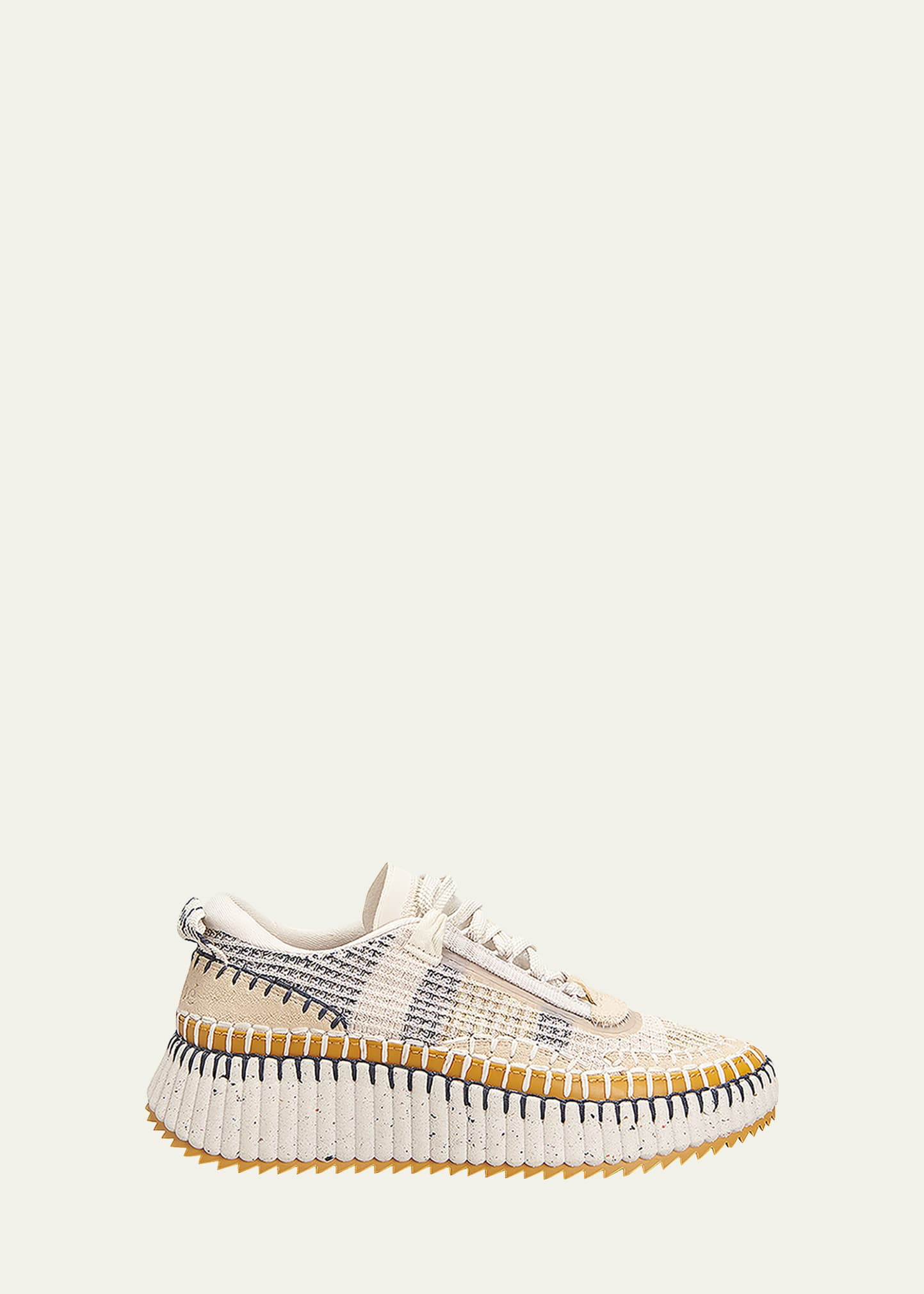 Chloe Nama Stitch Walking Sneakers | Bergdorf Goodman