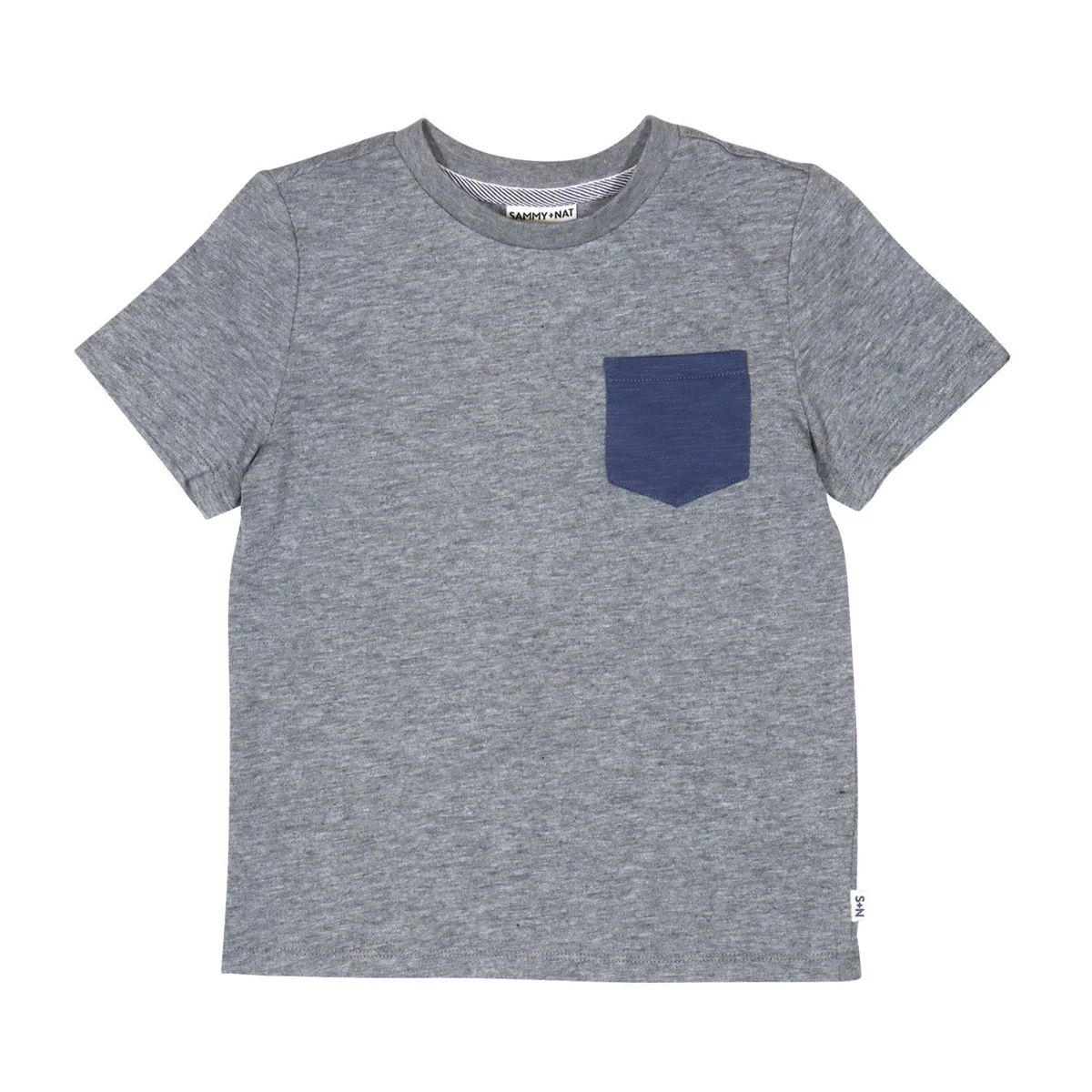 Henry Pocket Tee in Heather Grey | Sammy + Nat