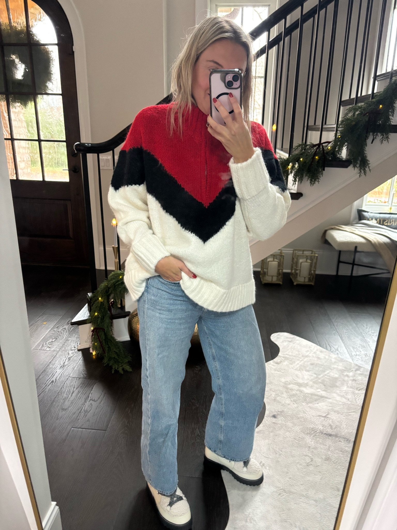 Winter Outfit 
Ski Boots Sweater Mountains 

#LTKSeasonal #LTKActive #LTKTravel