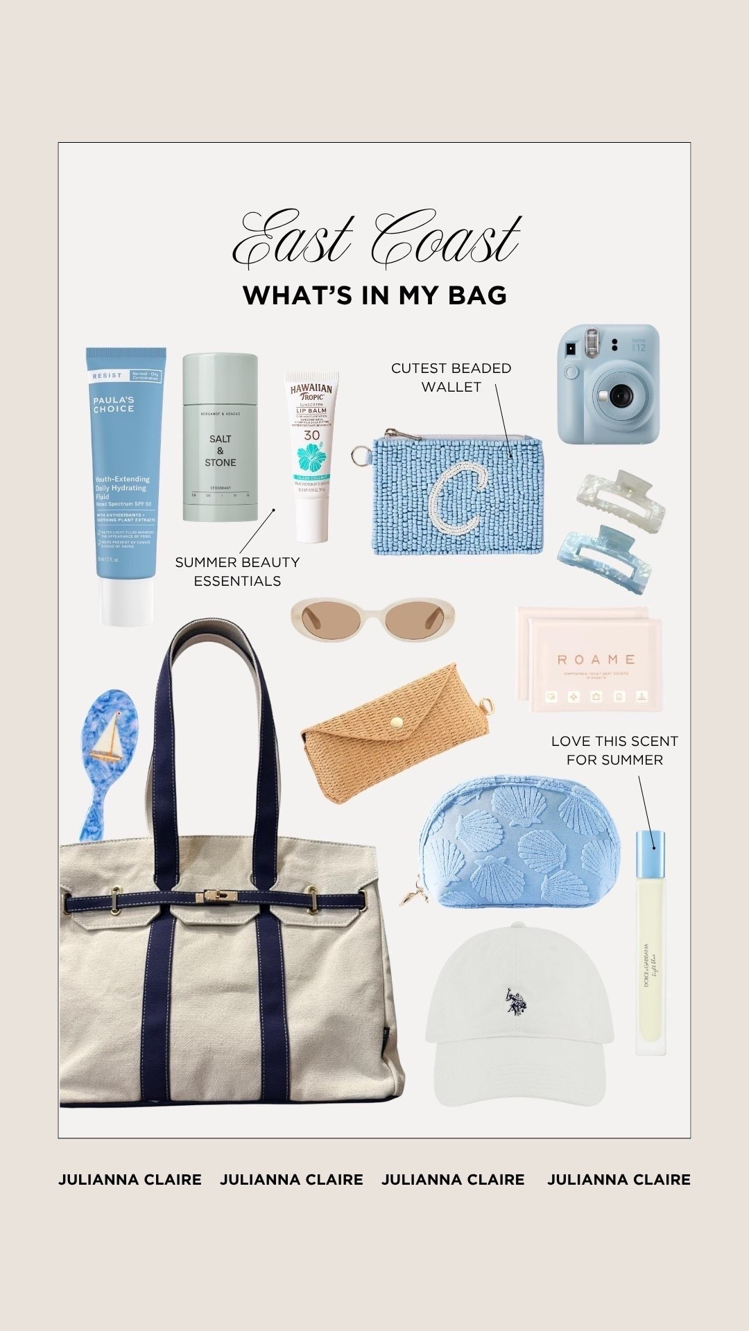 What’s in my east coast summer bag!

#LTKootd #LTKHome #LTKTravel