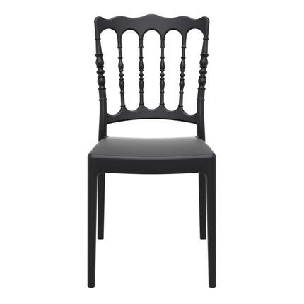 Click for more info about Bellflower Outdoor Stackable Dining Side Chair with Cushion (Set of 2)