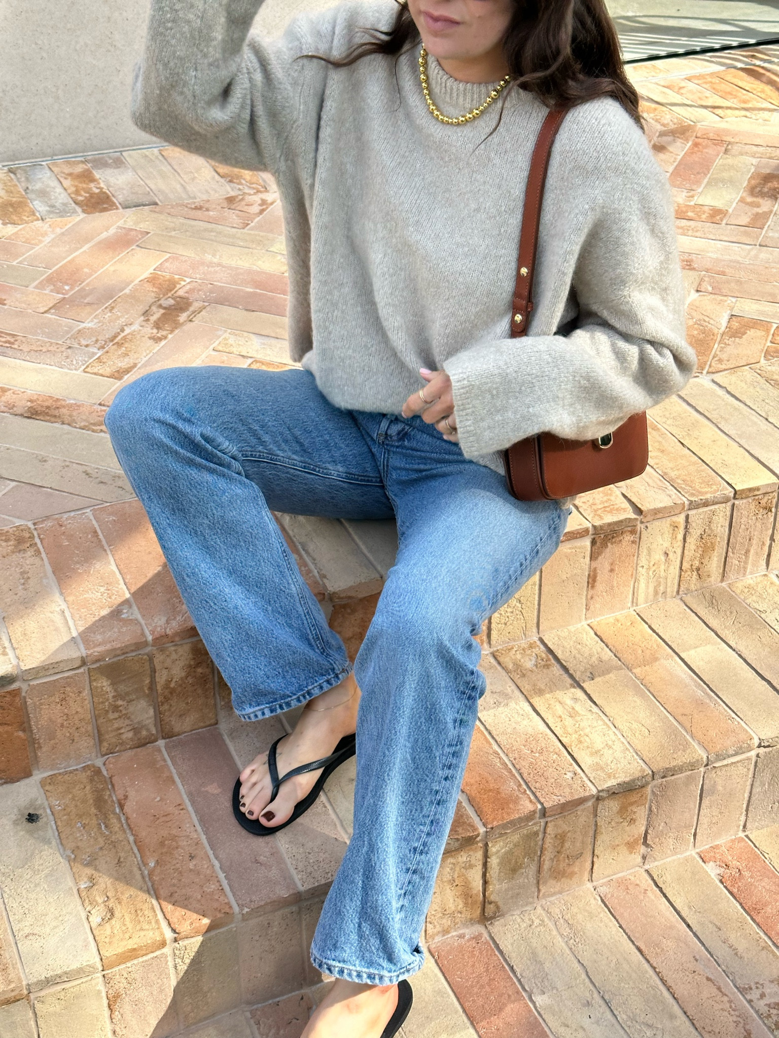 A cosy jumper, jeans and sandals - my favourite look for autumn 🍁

#LTKSeasonal #LTKstyletip #LTKeurope