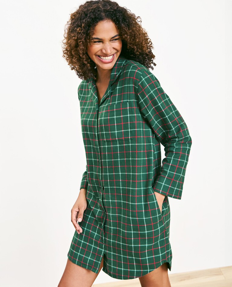 Women's Holiday Flannel Nightshirt | Hanna Andersson