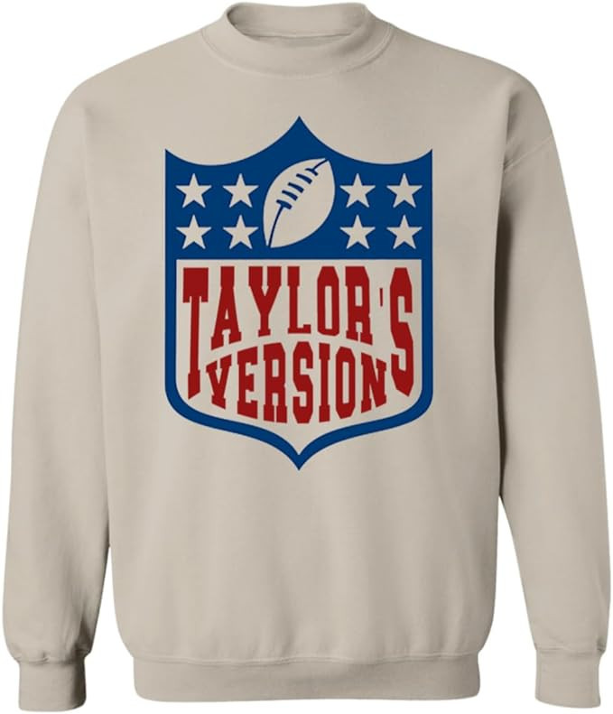 Football TS Version/Crewneck Pullover Sweatshirt | Amazon (US)