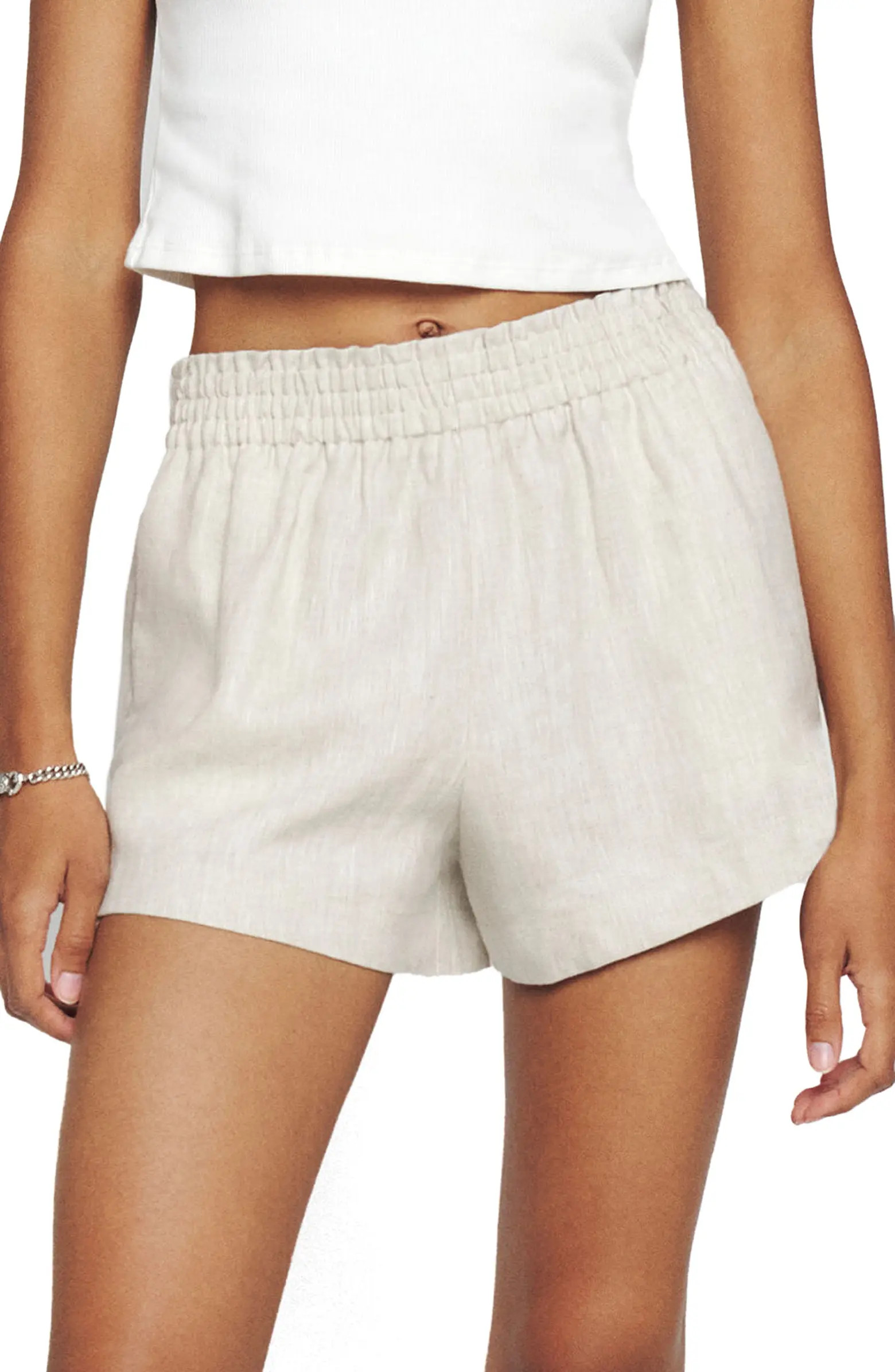 Mila Linen Shorts | Nordstrom